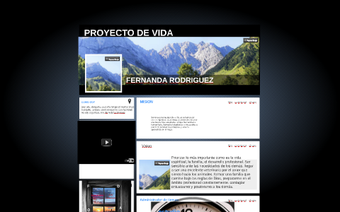 PROYECTO DE VIDA by on Prezi