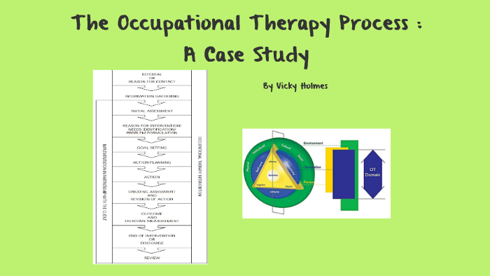 occupational therapy case study mental health
