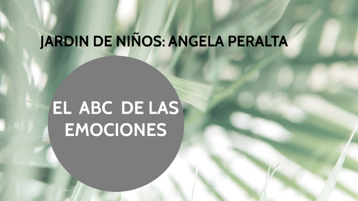 EL ABC DE LAS EMOCIONES by ANGELICA MONTIEL on Prezi