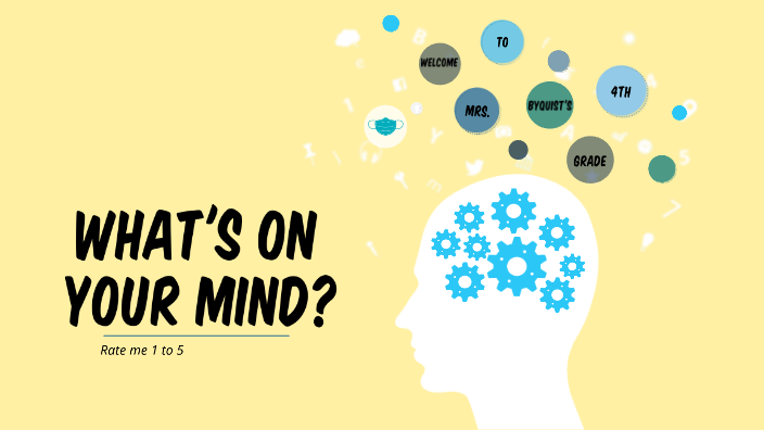 What is on your mind? First day of School by Ruby byquist on Prezi