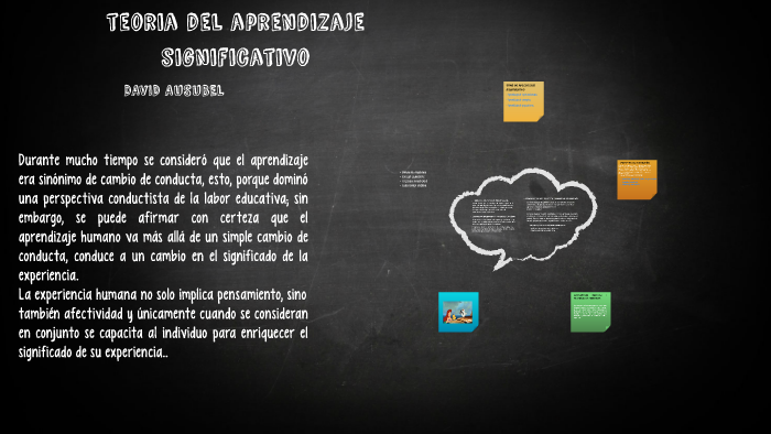 teoria del aprendizaje significativo by Alejandra Sierra Gallego on Prezi