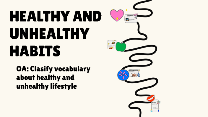 HEALTHY AND UNHEALTHY HABITS by Dixia Andrea Campusano Nuñez on Prezi