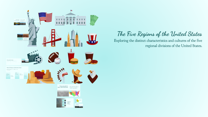 The Five Regions of the United States by Christina Bruce on Prezi