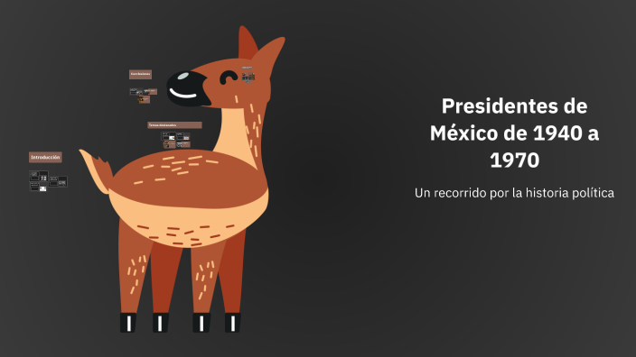 Presidentes de México de 1940 a 1970 by kary Martínez on Prezi