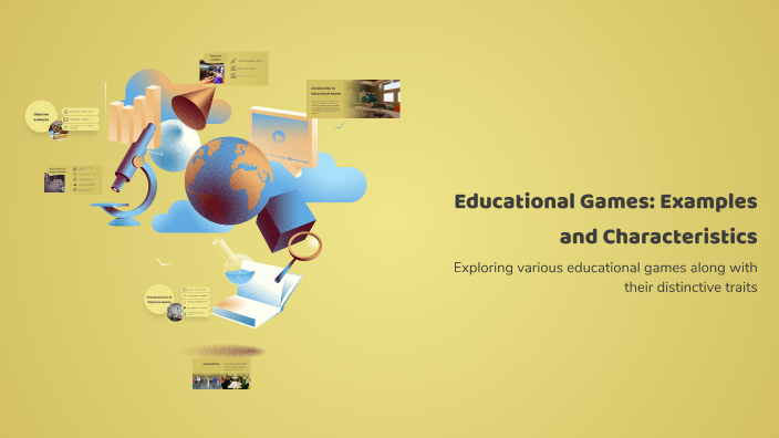 Educational Games: Examples and Characteristics by Raúl Agüero Muñoz on ...