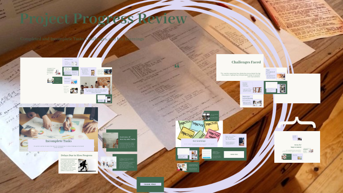Project Progress Review by Anna Mosala on Prezi