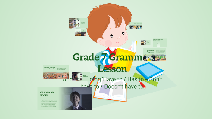 Grade 7 Grammar Lesson by hadeel alsh on Prezi