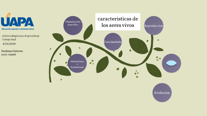 Características De Los Seres Vivos By Yordenys Estevez On Prezi