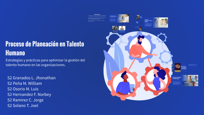 Proceso de Planeación en Talento Humano by Jhonathan Granados on Prezi