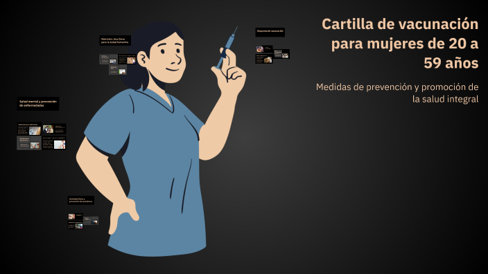 Cartilla de vacunación para mujeres de 20 a 59 años by Vázquez Arriaga