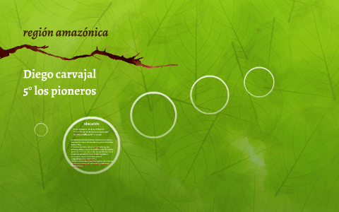 region amazonica by diego carvajal gonzalez on Prezi
