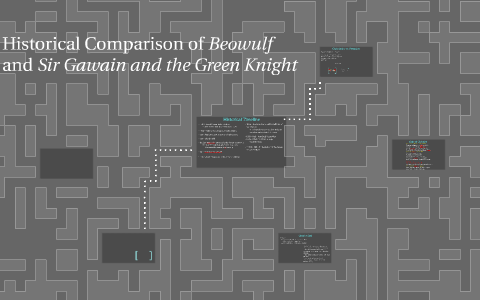 Historical Comparison of Beowulf and Sir Gawain and the Gree by Amanda ...