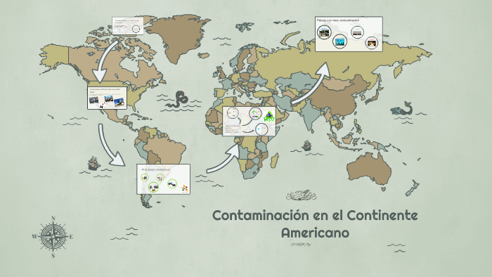 contaminación en el continente americano by Ana Ruth Castope De La Cruz