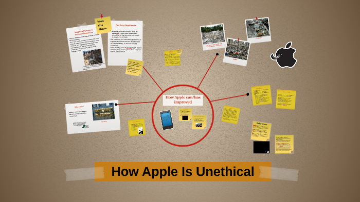 apple unethical practices