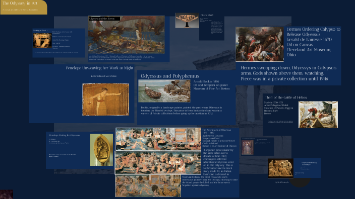 The Odyssey in Art by Sierra Parmenter on Prezi
