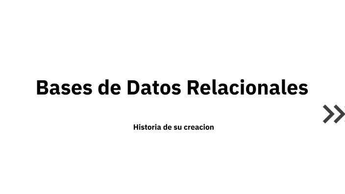 Bases de Datos Relacionales by Jose Ortiz on Prezi