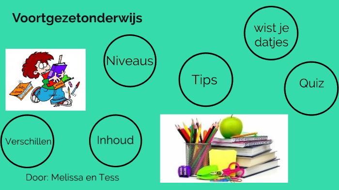 Voortgezetonderwijs by melissa hulstein on Prezi