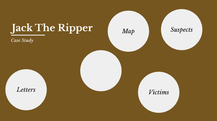 case study jack the ripper