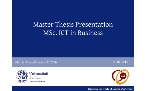 master thesis ict