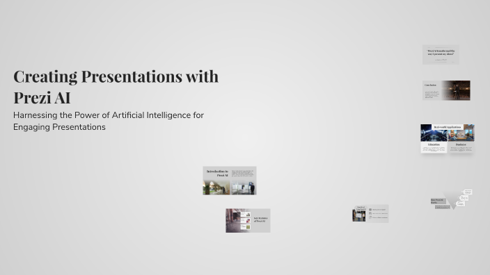 Creating Presentations with Prezi AI by yasin bulcak on Prezi