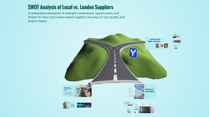 SWOT Analysis of Local vs. London Suppliers by Mohammed Riyan on Prezi