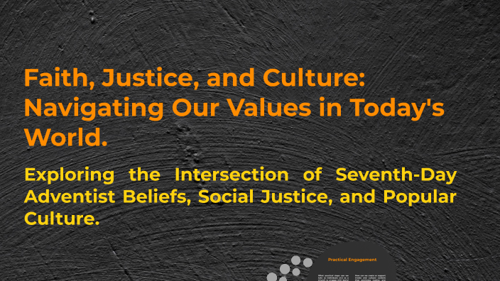 Faith, Justice, and Culture: Navigating Our Values in Today's World by ...