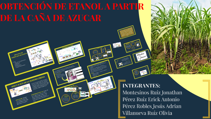 OBTENCIÓN DE ETANOL A PARTIR DE LA CAÑA DE AZUCAR by Jesús Adrian Pérez