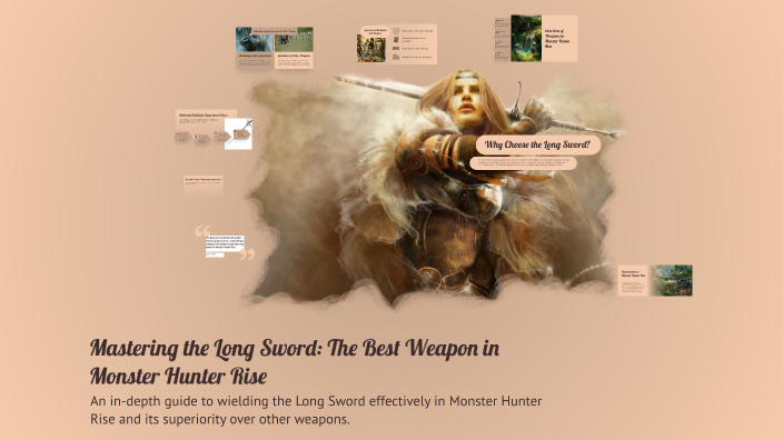 Yhs Rise Mastering the Long Sword: The Best Weapon in Monster Hunter Rise by ...