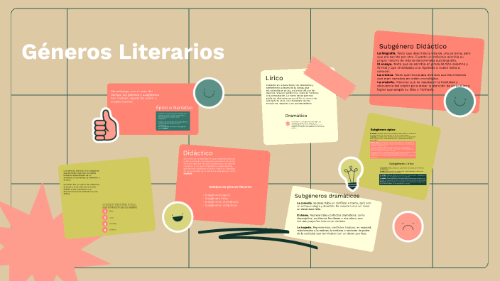 Géneros Literarios by Stefania Elena Ramirez Reynoso on Prezi