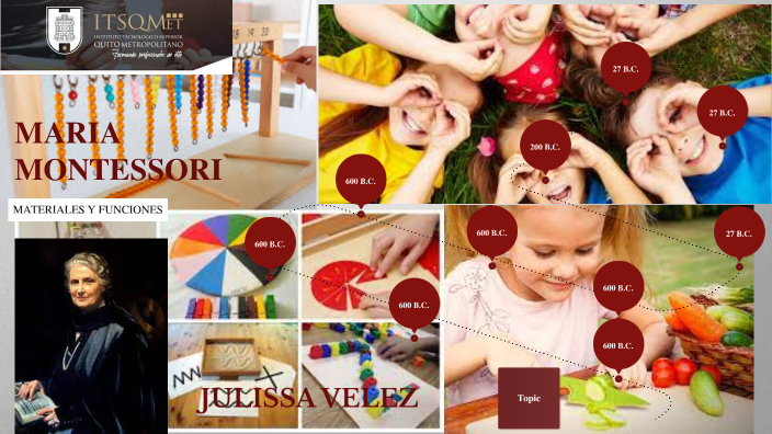 MATERIALES Y FUNCIONES DE MARÍA MONTESSORI by JULISSA VELEZ on Prezi