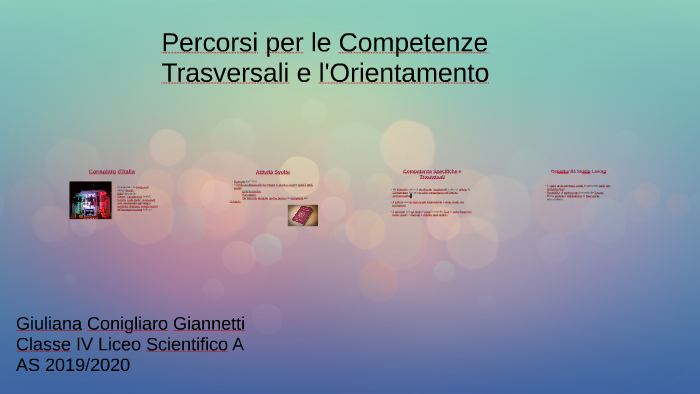 Percorsi Per Le Competenze Trasversali E L'Orientamento By Giuliana ...