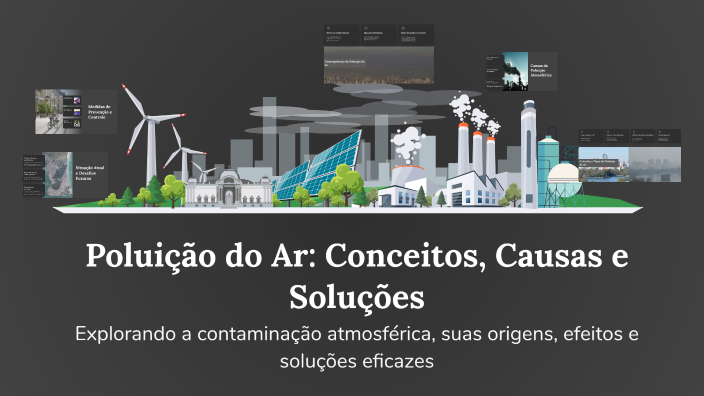 Poluição do Ar: Conceitos, Causas e Soluções by Sabrina Francielle ...