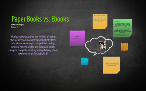 paper books vs ebooks essay