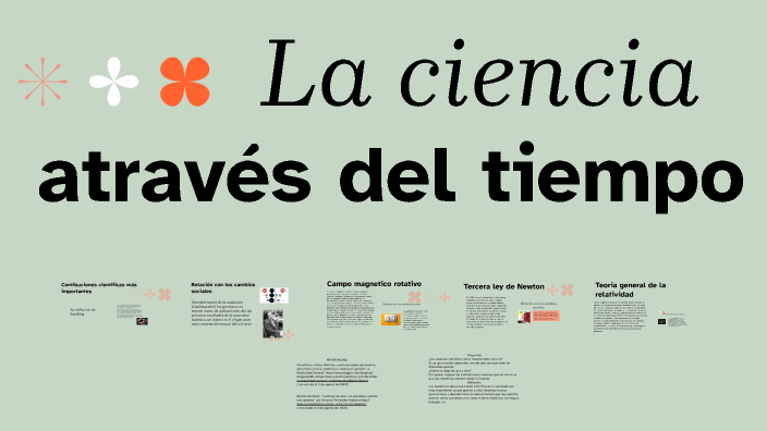 La ciencia a través del tiempo by sergio moreno on Prezi