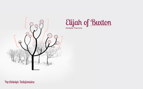 elijah of buxton characters