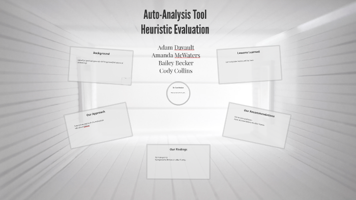 Auto-Analysis Tool by Amanda McWaters on Prezi