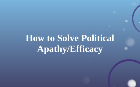 essay on political apathy