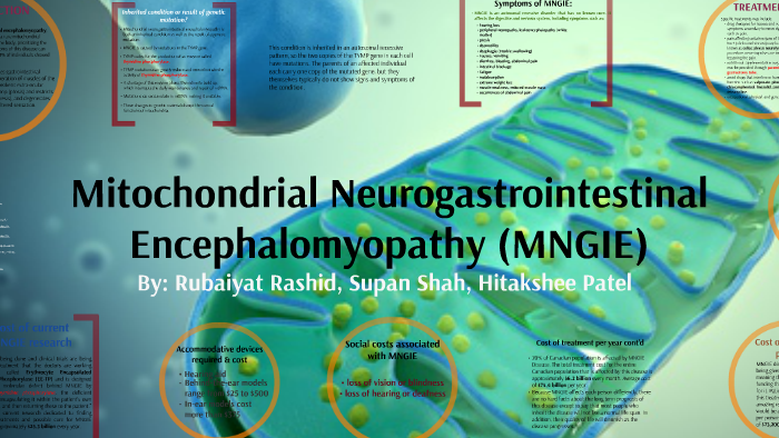 Mitochondrial Neurogastrointestinal Encephalomyopathy by Rubaiyat ...