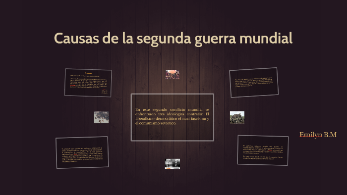 Causas de la segunda guerra mundial by Emilyn buitrago on Prezi