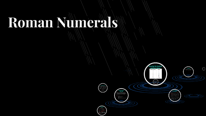 Roman Numerals by Jasmine Z on Prezi