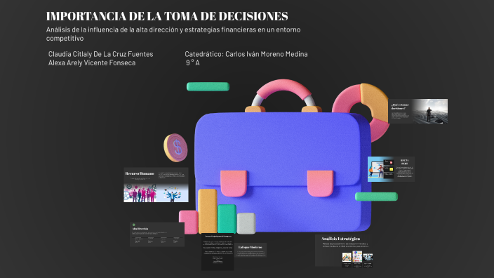 IMPORTANCIA DE LA TOMA DE DECISIONES by Citlaly De La Cru on Prezi