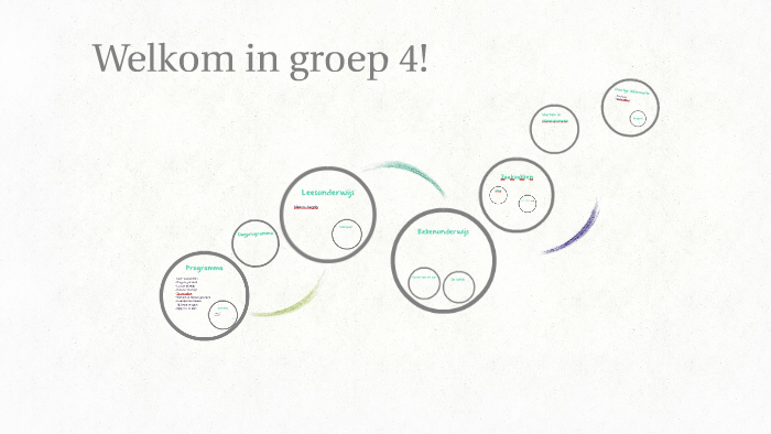 Welkom in groep 4! by Annika Kempers