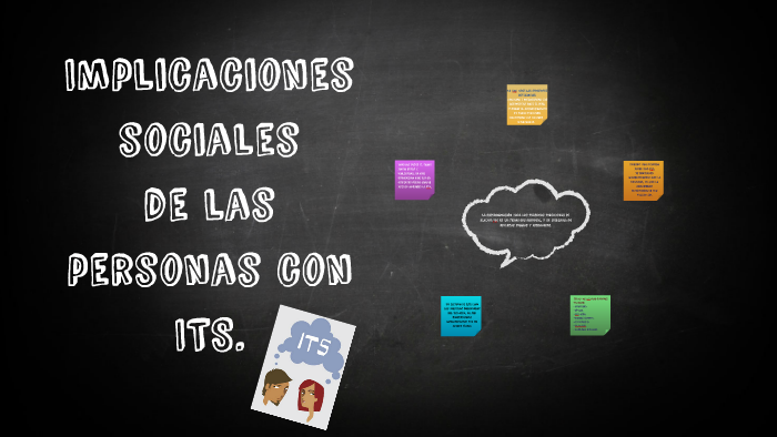 Implicaciones sociales de las personas con ITS. by Gabriela Hernández