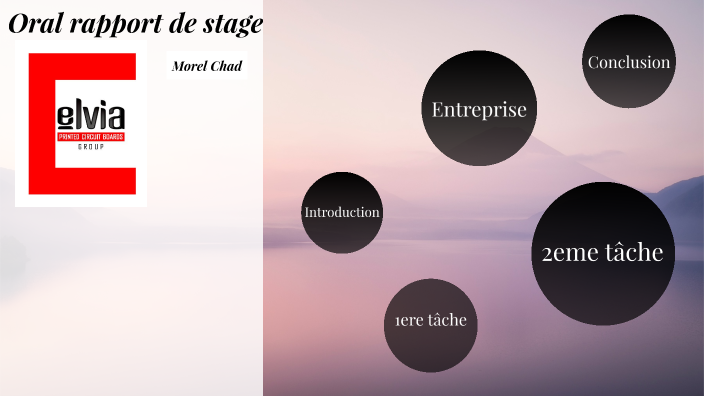 Diapo rapport de stage ² by Chad Morel on Prezi