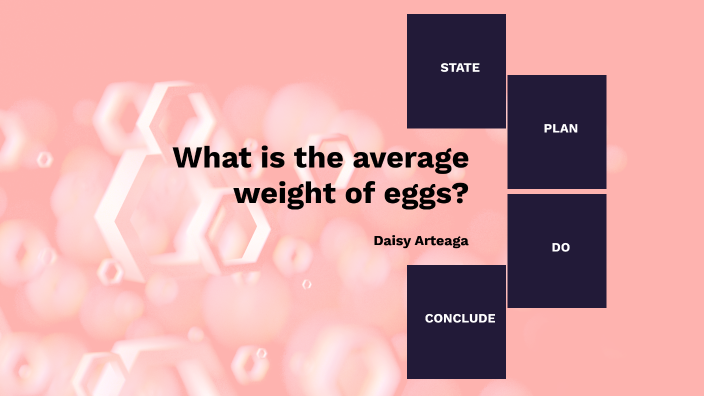 average weight of 2 large eggs