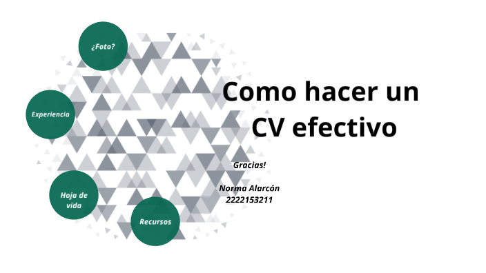 Cv Efectivo By Norma Alarcon On Prezi 6520