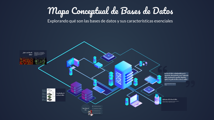 Mapa Conceptual de Bases de Datos by Adriana Islas on Prezi