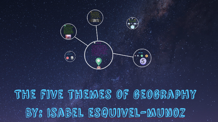 The five themes of geography by isabel esquivel-munoz on Prezi