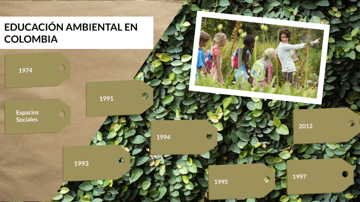 Linea de Tiempo Educación Ambiental en Colombia by Cleir Jhulianna