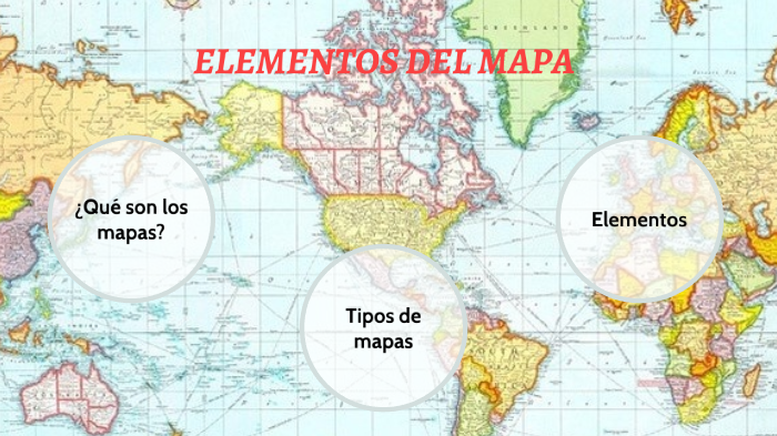 Elementos Del Mapa By Ximena Moreno On Prezi